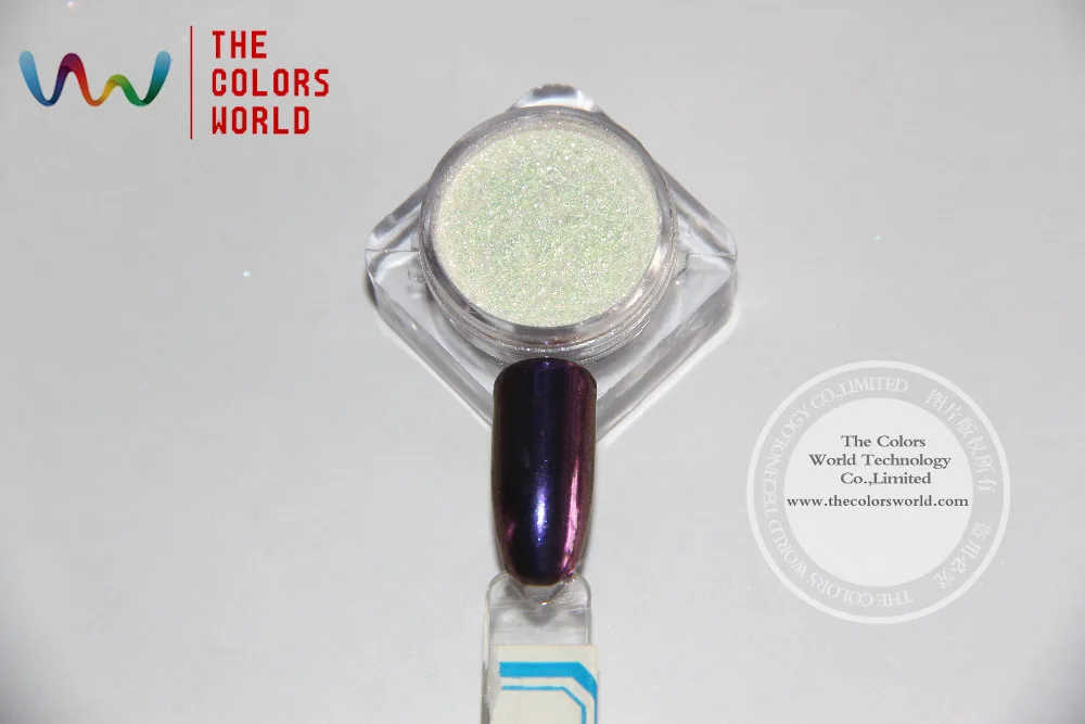 Волшебный золотой красный фиолетовый цвет TCWB165 блестящий эффект Пигментный