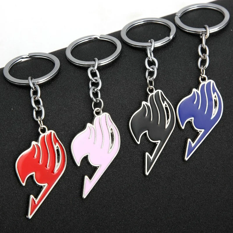 1 P сплава модный синий розовый черный красный Анимация Мультфильм Fairy Tail дракон