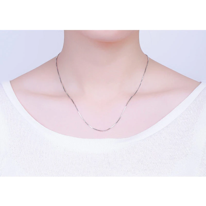 Цепочка Регулируемая из серебра 925 пробы с застежкой лобстером|accessories fashion|fashion