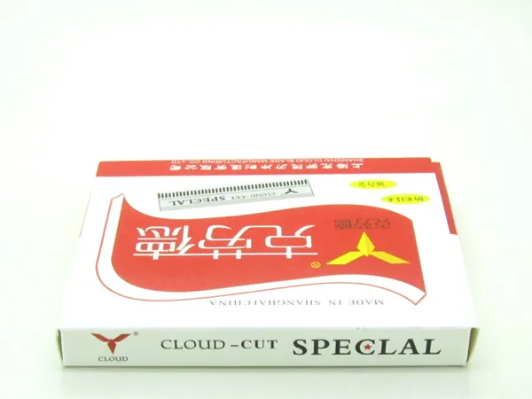 Горячая Распродажа 100 шт. профессиональные облачные личные клинки для стрижки