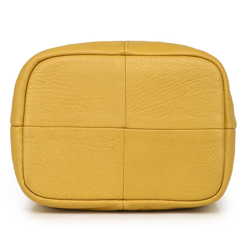 Модная маленькая сумка мешок из мягкой натуральной кожи женские сумки на плечо