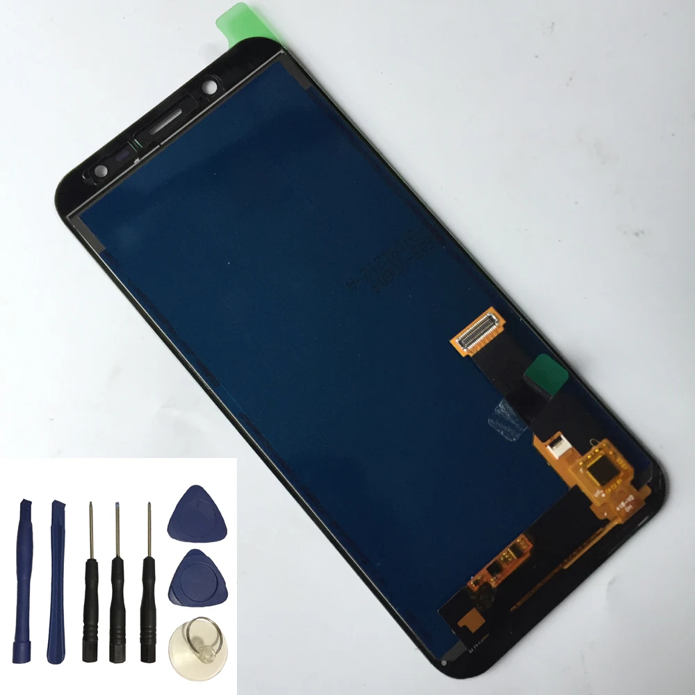 Дигитайзер сенсорного экрана для Samsung Galaxy J6 2018 J600 J600F J600F/DS J600G/DS стекло + ЖК дисплей