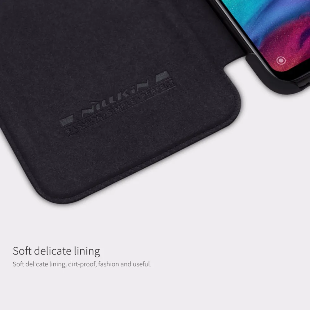 Для Xiaomi Redmi Note 8 Pro кожаный чехол NILLKIN QIN откидная крышка для Redmi Note 8 7 pro global чехол-кошелек с карманом для карт