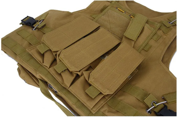 ROCOTACTICAL molle тактический жилет с тройной Подсумок и военные аксессуары Сумка Охота страйкбол тактические наплечники жилет