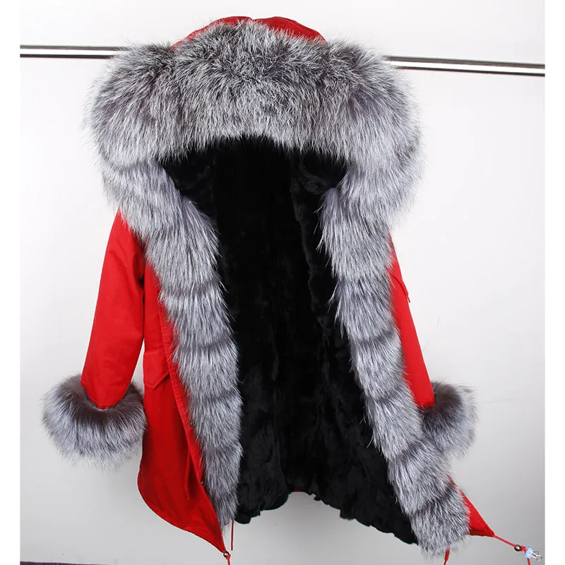 2020 натуральные женские парки зимнее пальто с капюшоном из натурального меха