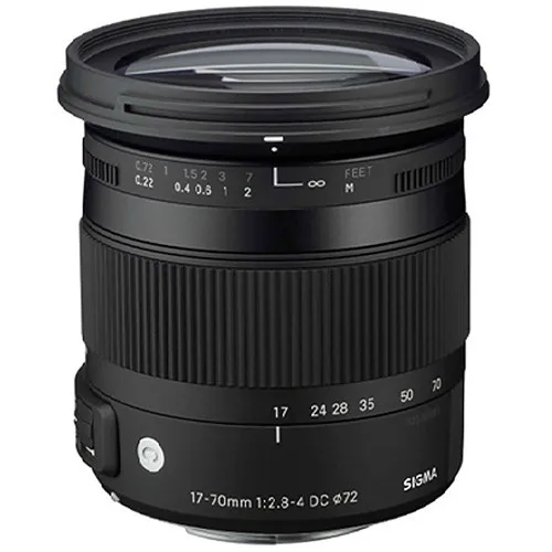 Sigma 17 70 70mm f/2 8 4 DC Macro OS линза HSM для Nikon D3200 D3300 D3400 D5200 D5300 D5500 D5600 D7100 D7200 D7500|lens for nikon|lens