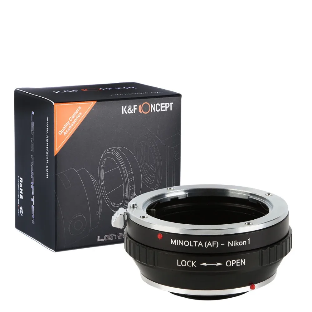 K&ampF Concept переходное кольцо переходник Адаптер для Minolta MA AF Объектива на Nikon 1