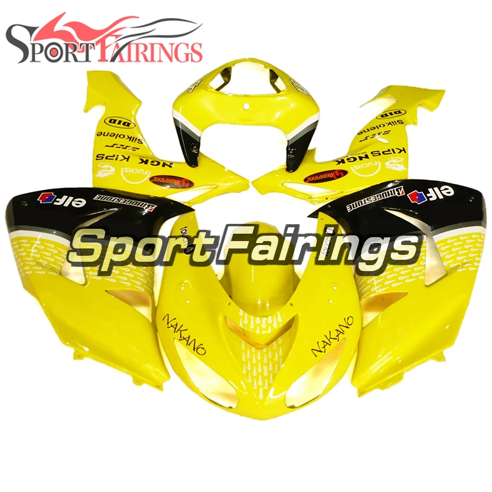 

Коврики для Kawasaki ZX-10R 2006 2007 ABS пластиковые вставки для кузова мотоцикла ZX-10R 06 07 панели Желтые дождевые капли 56 обтекатель