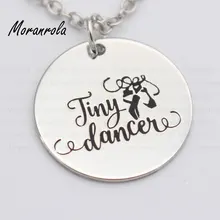 Медное ожерелье с брелком arried &quotTiny Dancer&quot Очаровательная
