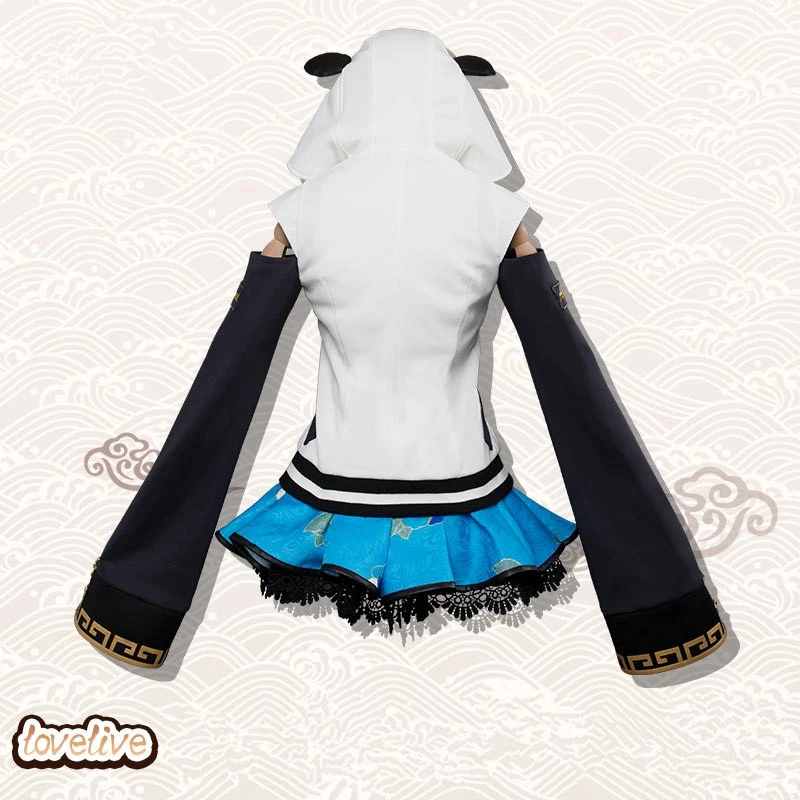 Женское платье в китайском стиле Love Live Sunshine Aqours Ципао с изображением всех