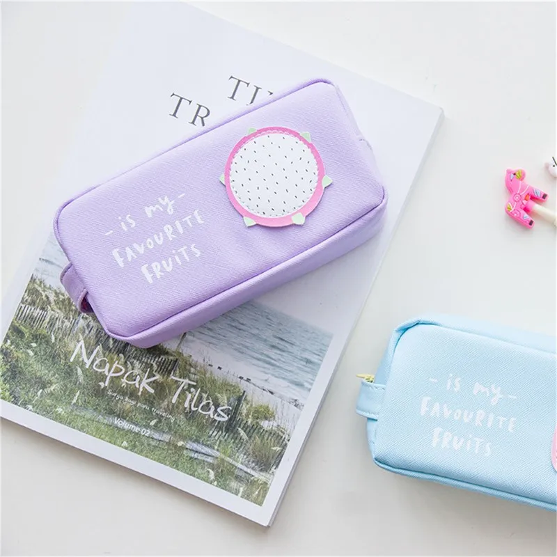 Милый чехол для карандашей школьные и офисные канцелярские принадлежности сумка