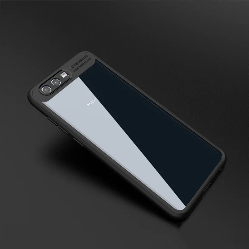 Cheerymoon Мода Полный акриловый прозрачный для Huawei Honor 9 ТПУ силиконовый чехол