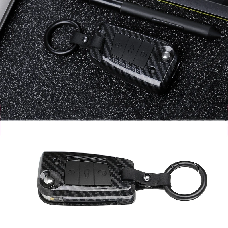 product picture 6 Lsrtw2017, АБС-пластик, Автомобильный ключ чехол стайлинга автомобилей для Volkswagen Tiguan Touran Гольф - Название цвета: product picture 6