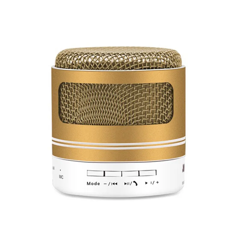 Mini Bluetooth Speaker Portable Wireless with Microphone Stereo Bass Column USB Loud Speakers for iPhone | Электроника