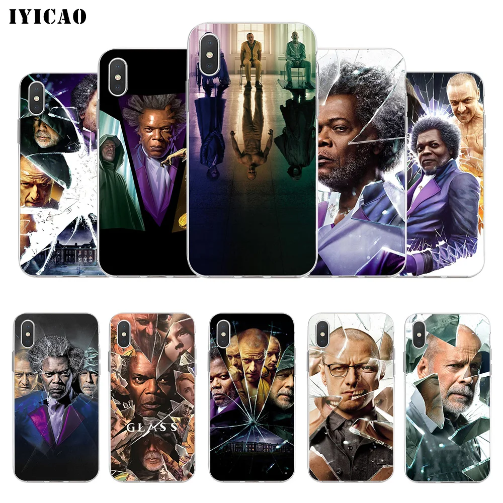 IYICAO стеклянный Мягкий силиконовый чехол для iPhone X XR XS MAX 6 6s 7 8 Plus 5 5S SE TPU | Мобильные