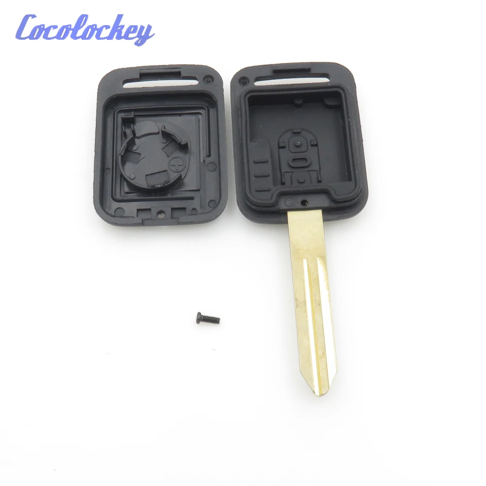 Cocolockey 2 кнопки дистанционного ключа оболочки Fob крышка подходит для Nissan Qashqai Micra