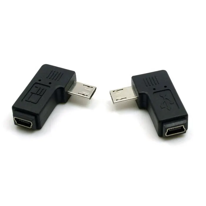 2 шт. удлинитель переходник для Micro USB 9 мм|angled micro usb|right angle usbmicro usb 5pin |