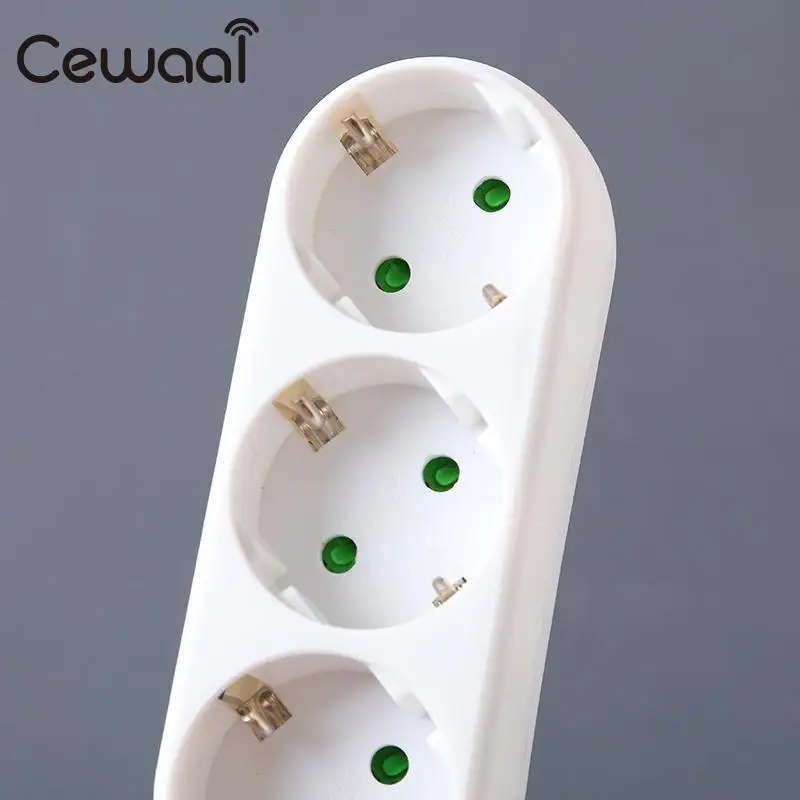 Cewaal европейские из 3 заглушек все бронзовые домашние розетки удобство