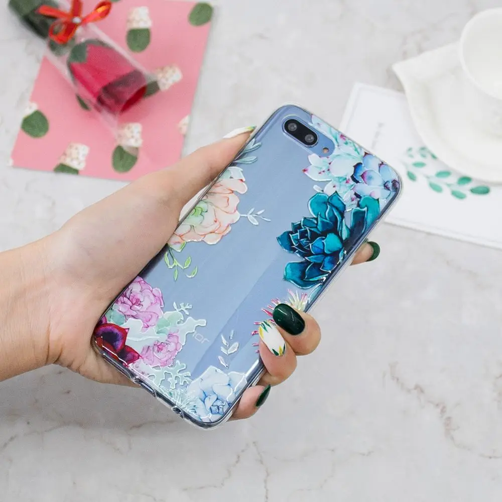 ТПУ чехол для Huawei Honor 10 COL-L29 COL-L29A мягкий телефона коробка Honor10 COL L29 L29A силиконовый |