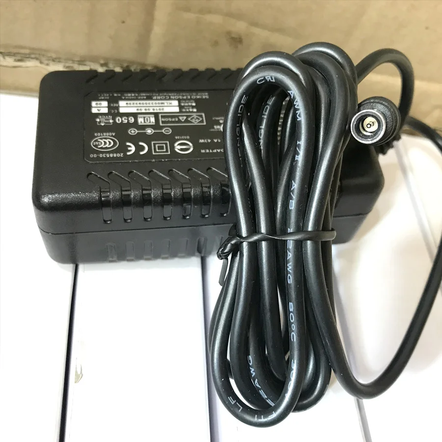 24V1. 4A 1.3A AC/DC Мощность адаптер Зарядное устройство для Epson 1660 2400 2480 2580 3400 3590 3170 4180 4490 V500 V600 V700 V750 сканер