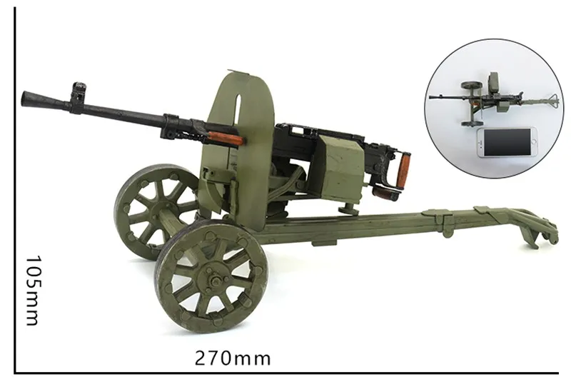 1:6 масштаб предварительно построенный SG-43 SGM Goryunov советская средняя пулемет Вторая мировая война хобби Коллекционная готовая пластиковая модель