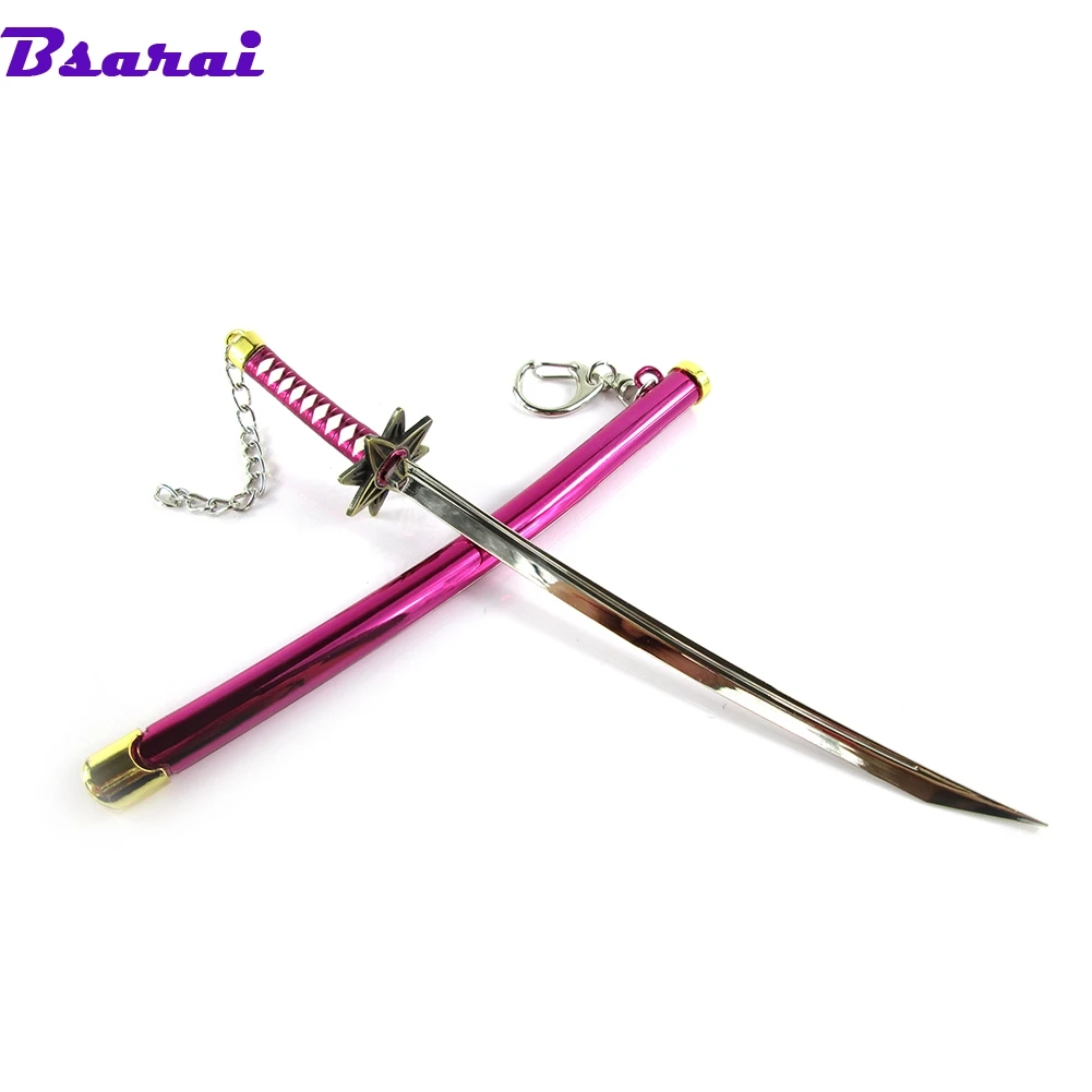 Bsarai Bleach Kurosaki Ichigo Aizen Sousuke Hitsugaya Toushirou один кусок Shanks гинтама 21 см Меч Модель игрушка брелок кольцо