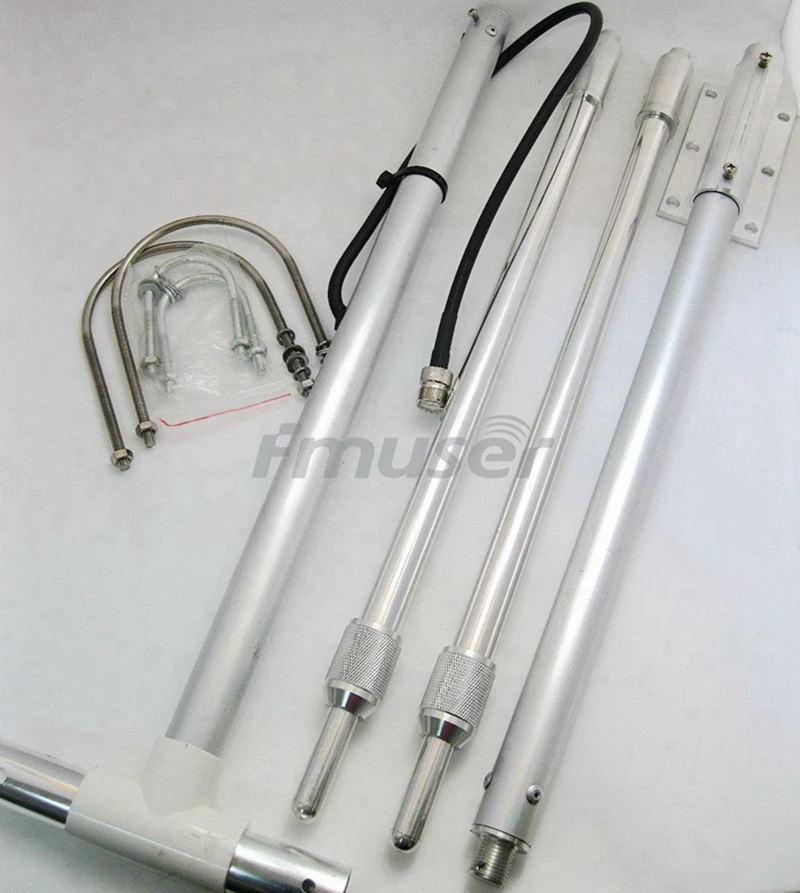 FMUSER DP100 Полуволновая дипольная FM антенна оптовая продажа ЧМ передатчика с 8 м BNC SL16