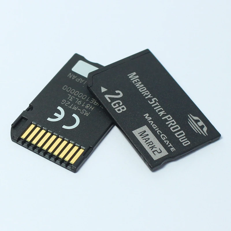 Рекламная акция, реальная емкость 2GB Memory Stick Pro Duo, карты памяти с адаптером Memory Stick Pro Duo