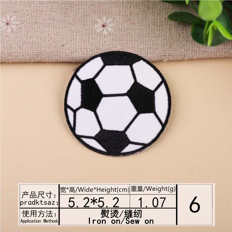 1 шт. вышивка по футболу Симпатичные нашивки для одежды железные наклейки милая