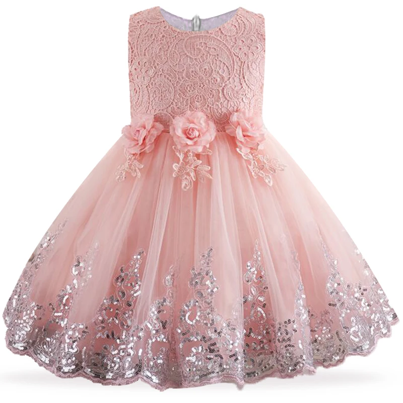 Summer Dress for Children Flower Girls Party Wedding Elegent Princess Vestidos | Детская одежда и обувь