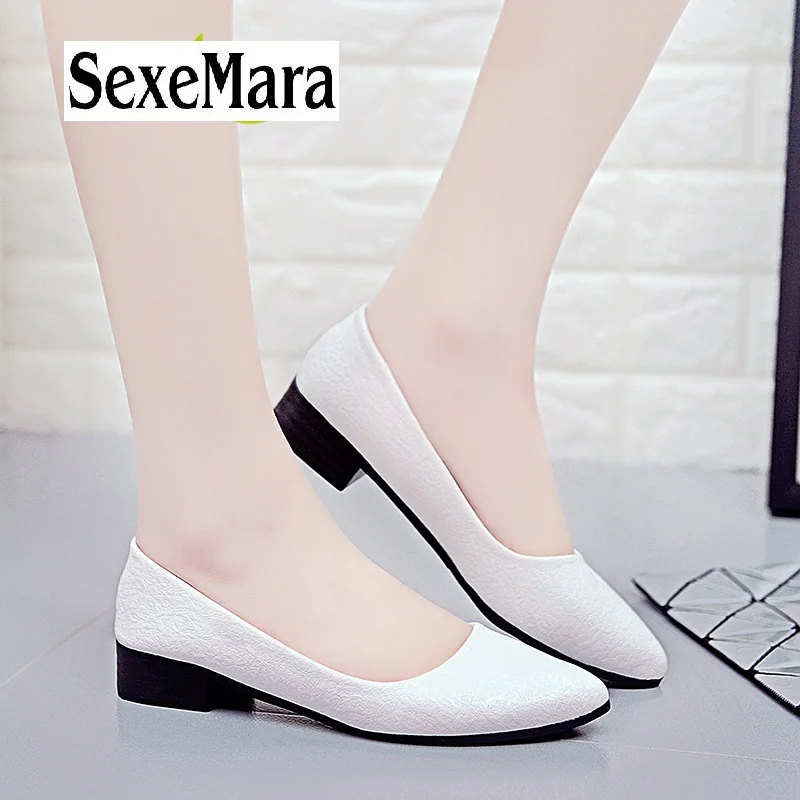 Ботинок квартир женщин Женщина 2016 Новый Дизайнер Из Натуральной Кожи Вождения