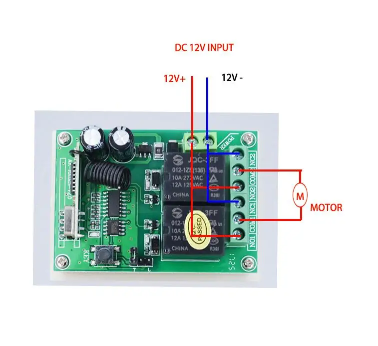 Умный дом DC12V 2CH RF Беспроводная система дистанционного управления teleswitch 4 x передатчик с 1 приемником для ворот/радиоприемник