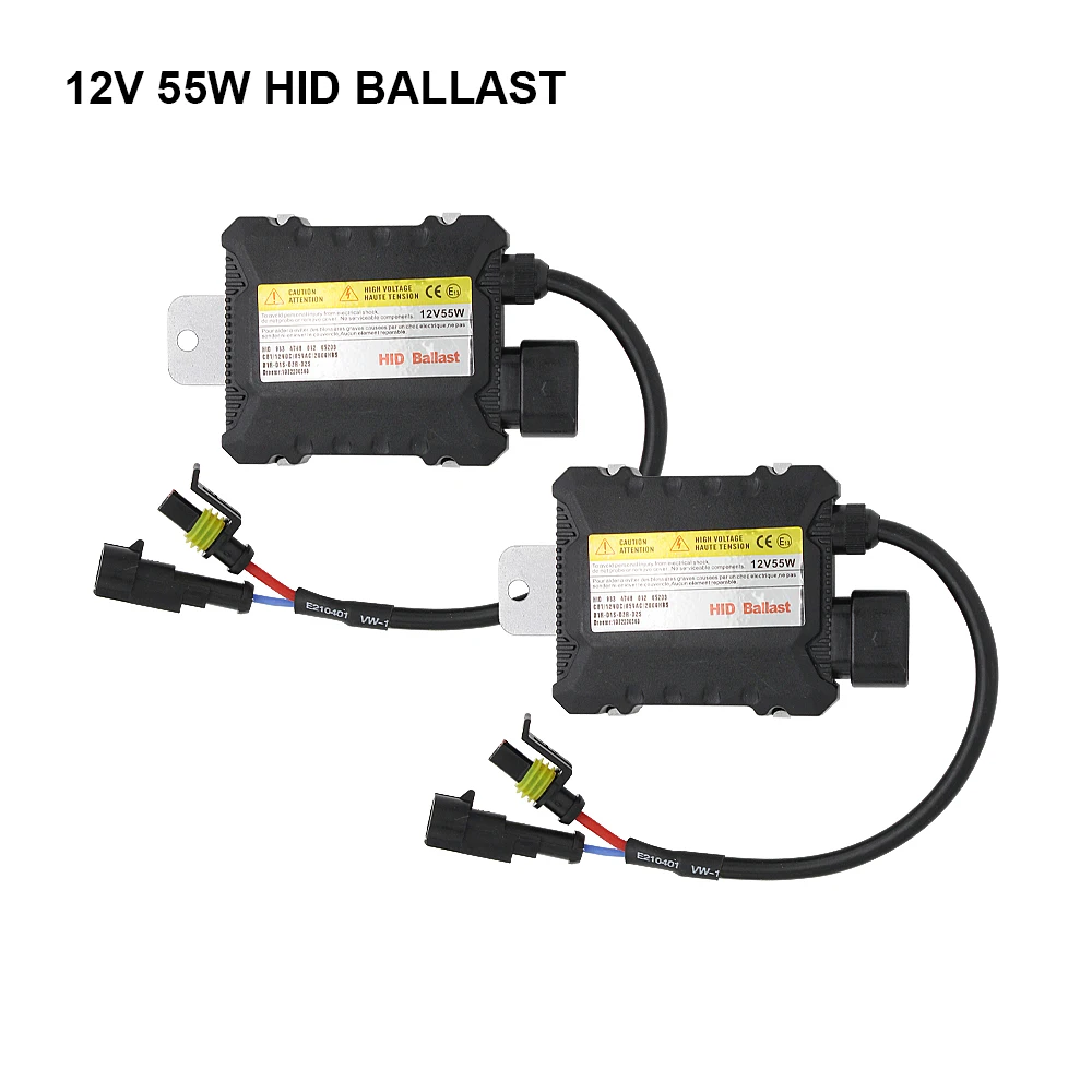 2x: ANBLUB 35 Вт/55 Вт тонкий HID ксеноновый балласт 12V блок электронный балласт зажигания для H1 H3 H7 H11 H4 9005 9006 D2S D4S ксеноновая лампа