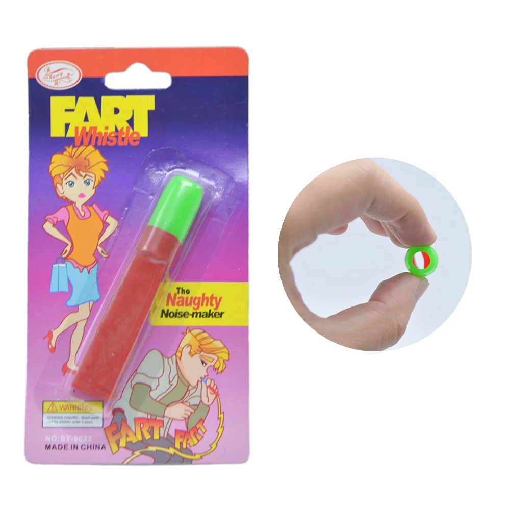 

Hot Classic Noise Toy Prank Tool Fun Gag Gift Cheerleading Kids Boy Trick Joke FART Whistle