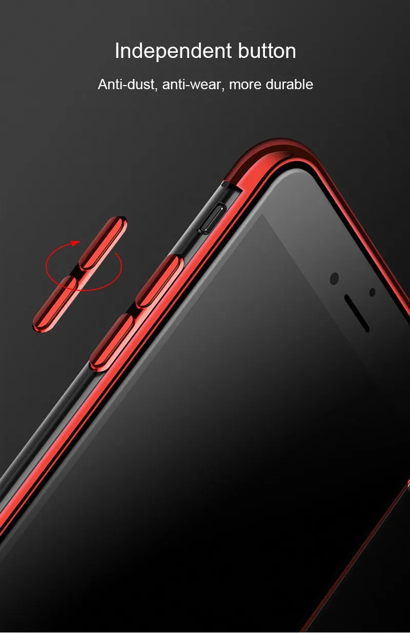 Прозрачный силиконовый чехол с покрытием для iPhone X, 7, 8 Plus, XS чехол, прозрачный мягкий чехол для iPhone 11, 11 pro, 11Pro, max, чехол для телефона