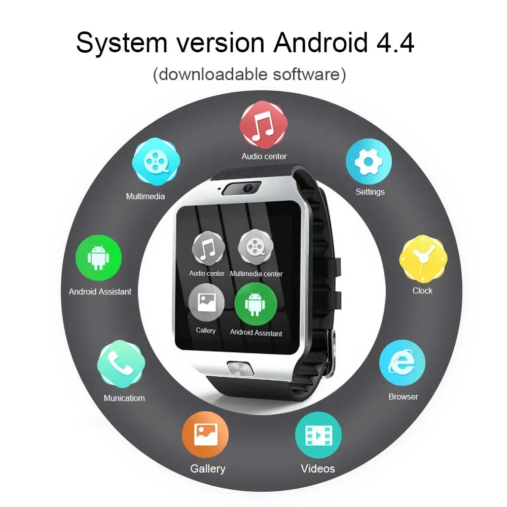 Смарт часы 3g wifi QW09 Android Bluetooth 4 0 шагомер в реальном времени sim карта вызов анти