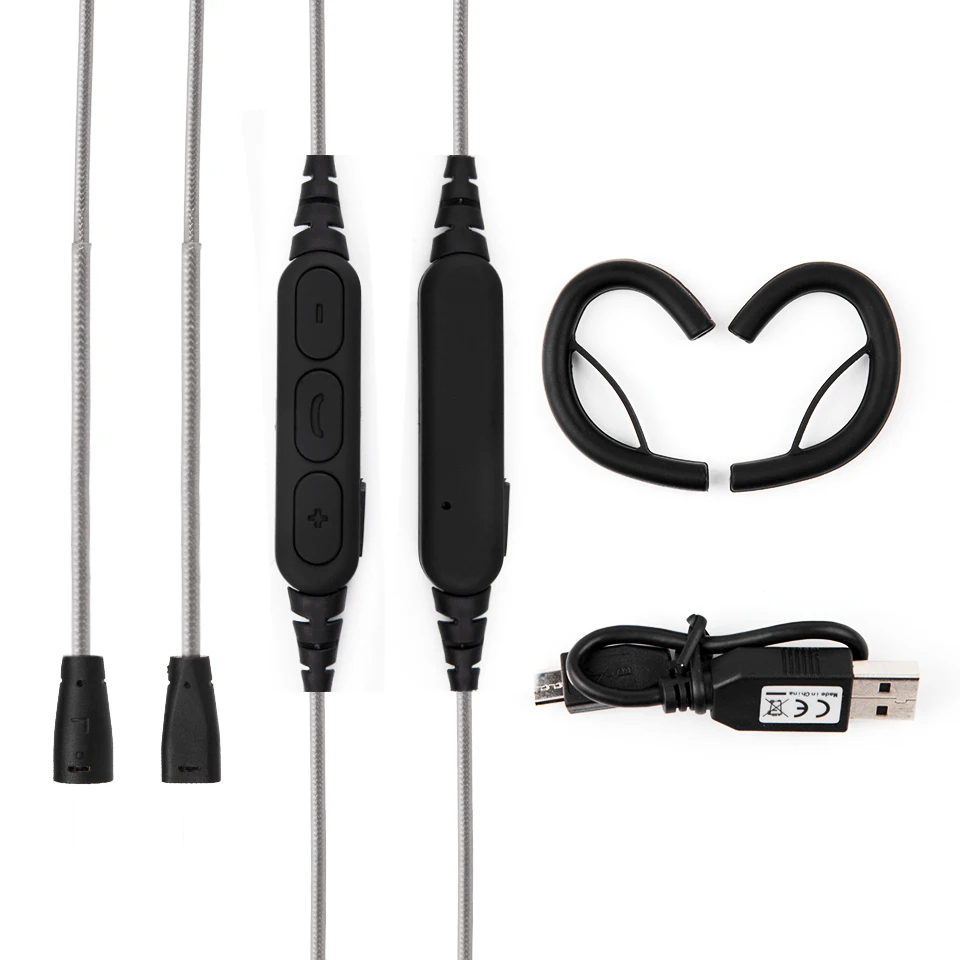Новый Yinyoo BT2 беспроводной Bluetooth 4 1 кабель с MMCX/IE80/2PIN интерфейсом для IE80 SE846 LZ A4/A5 YINYOO