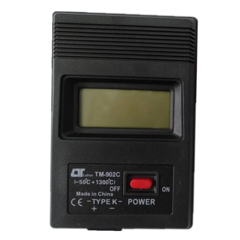 Цифровой термометр TM902C измеритель температуры и с игольчатым зондом-50C to1300C для