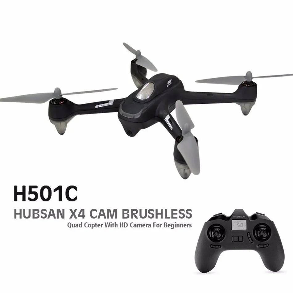Hubsan X4 Дрон бесщеточный gps RC Квадрокоптер с 1080P HD камерой Безголовый режим дроны один ключ автоматический возврат вертолета