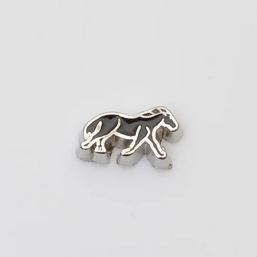 Black horse плавающая подвеска Плавающие Подвески медальон FC0233 10 шт./лот|charm locket|floating