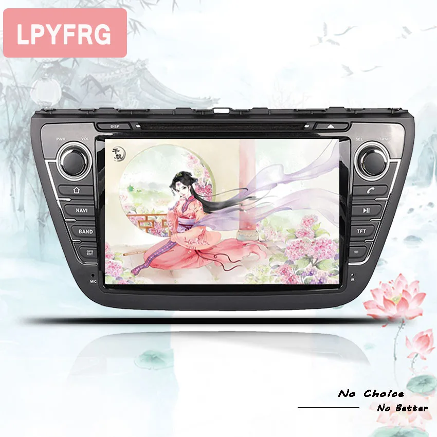 2 Din Восьмиядерный 4G RAM android 10 автомобильный DVD GPS подходит для SUZUKI SX4 S CROSS 2014 2015 2018