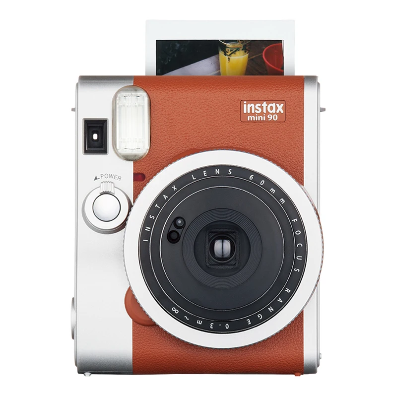 Оригинальная фотокамера Instax Mini 90 Neo Classic для мгновенной печати Fujifilm фотобумага 2