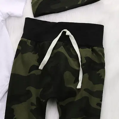 Citgeett/милый комбинезон с короткими рукавами для новорожденных мальчиков и