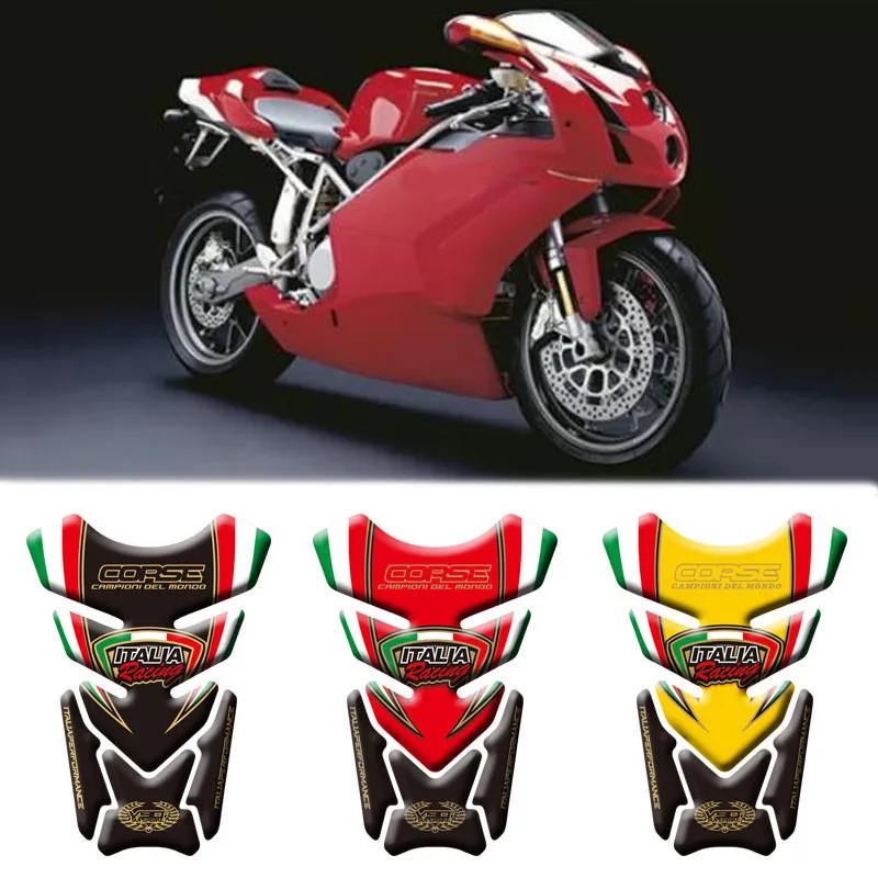

Мотоцикл 3D топливный бак Pad защитные наклейки для Ducati 998 996 748 916