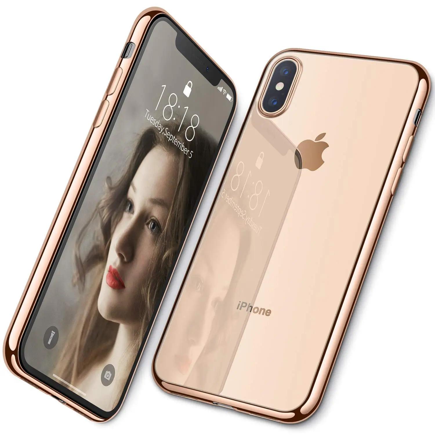 Чехол для iPhone XS Max XR WEFOR ультра тонкий прозрачный мягкий Премиум гибкий