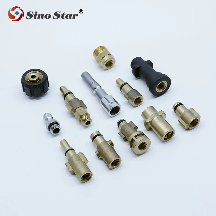 Z10 хорошее качество sino star Brass Karcher адаптер для вспененной насадки SS FM1/SS FM2/SS
