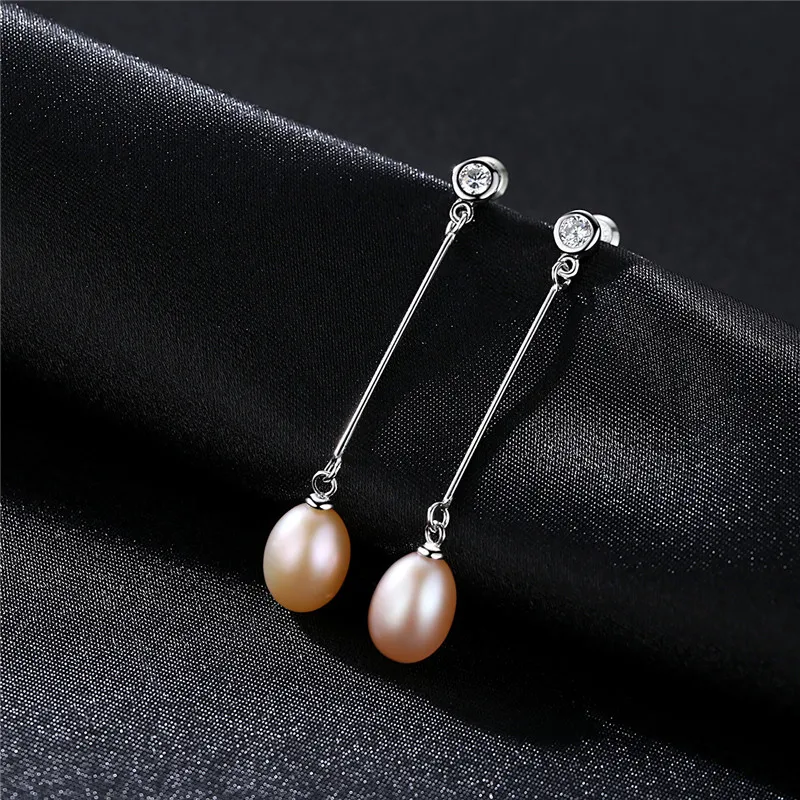 Настоящая Натуральная длинная осветительная деталь из стерлингового серебра 925