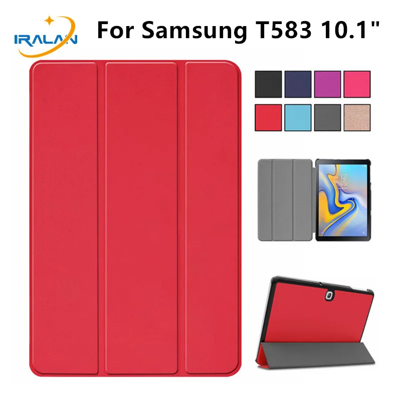 Ультратонкий чехол для Samsung T583 подставка из искусственной кожи Galaxy Tab Advanced 2 SM 10 1