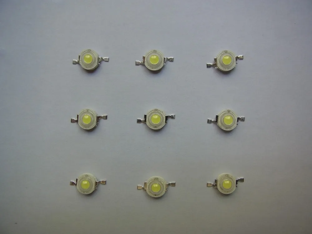 Ультра яркий 30MIL 35MIL 45MIL LED шарик 1 Вт 2 3 светодиодный источник теплый белый
