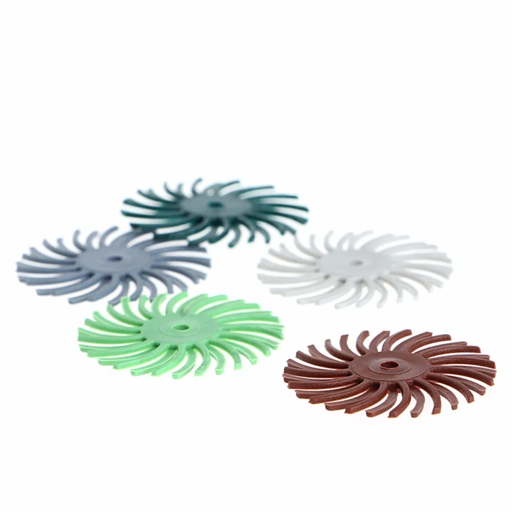 6 шт. детали абразивных щеток смешанные аксессуары для вращающихся инструментов |